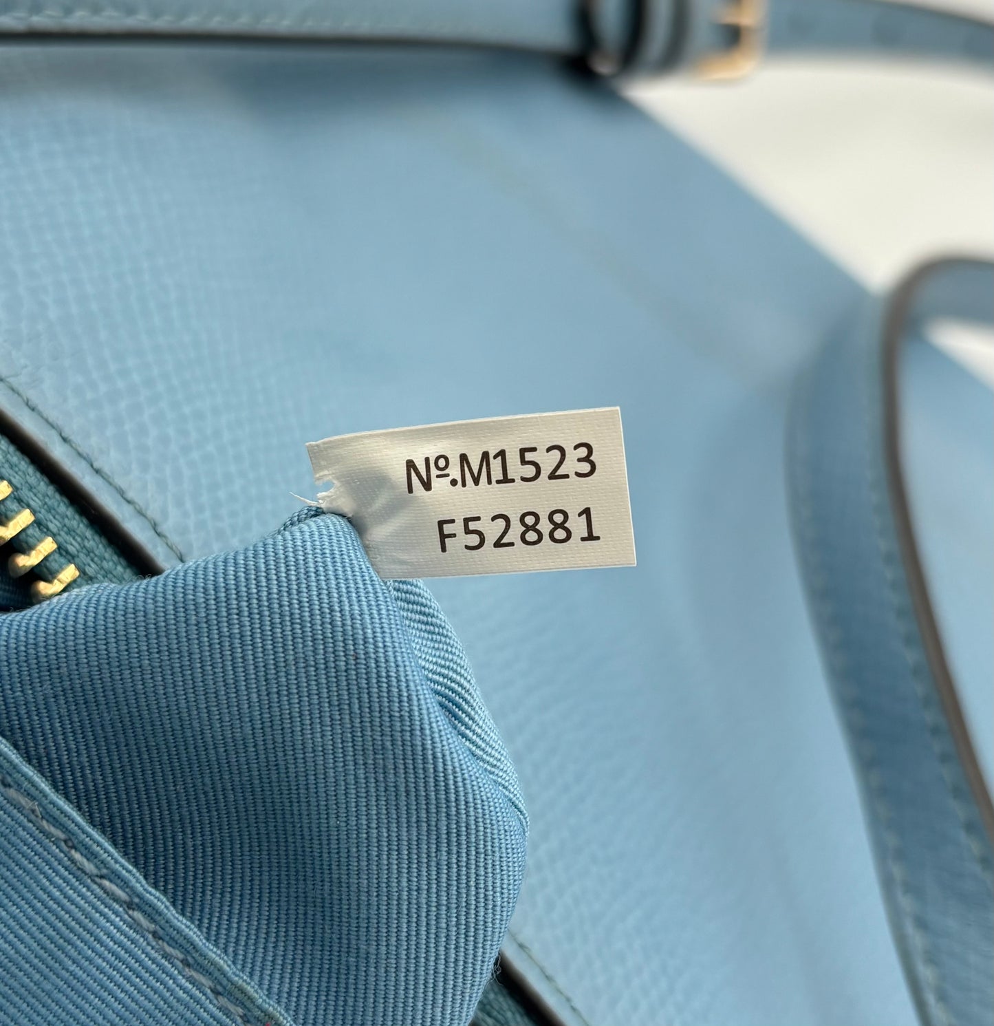 Coach Blue Leather Crossbody Bag | East West Pop Small Shoulder Purse | Minimalist Everyday Bag | F52881 | Gift for Her