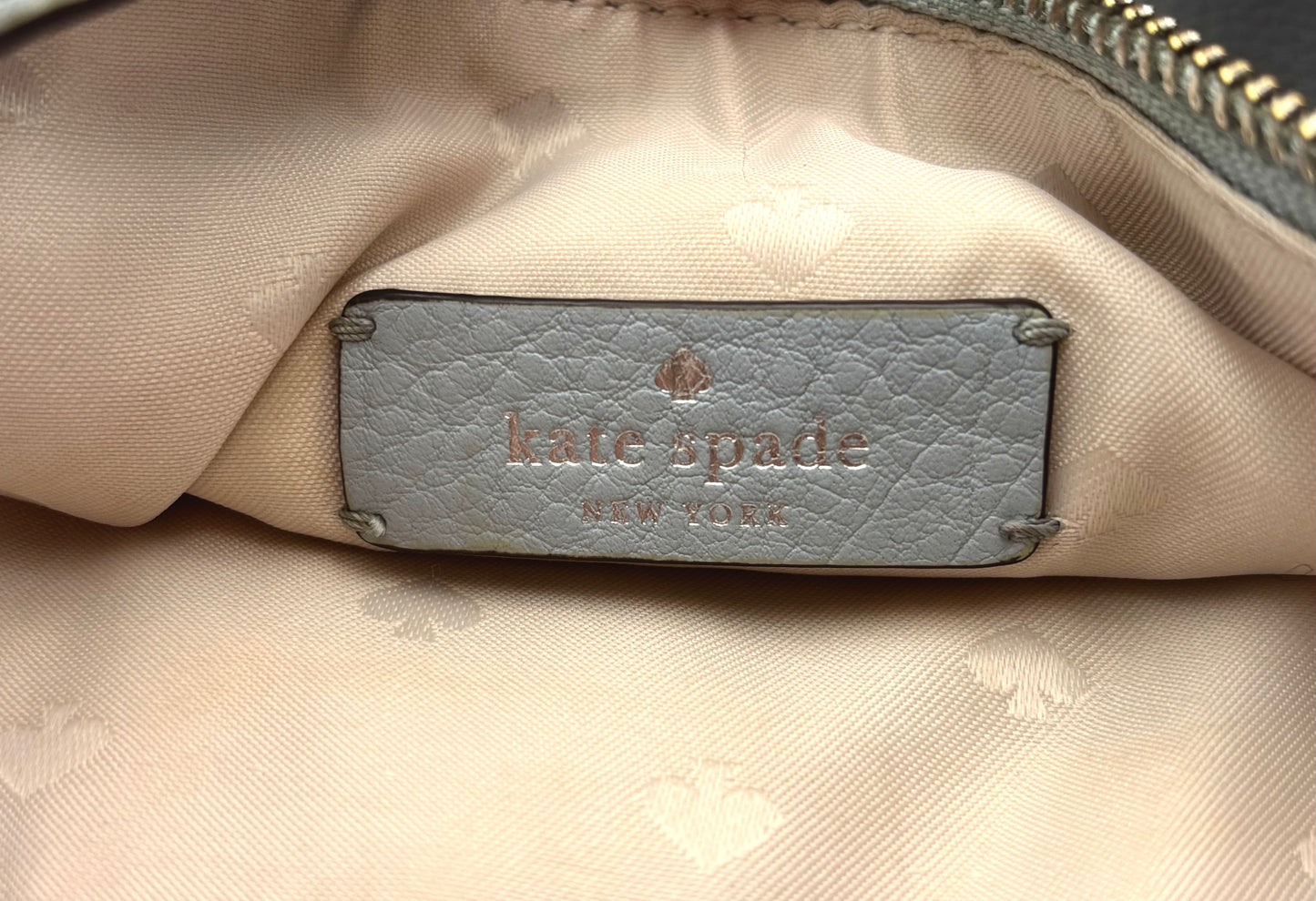 Kate Spade Leather Crossbody | Blue Leila Triple Gusset | Designer Purse | Women's Pebbled Leather Bag