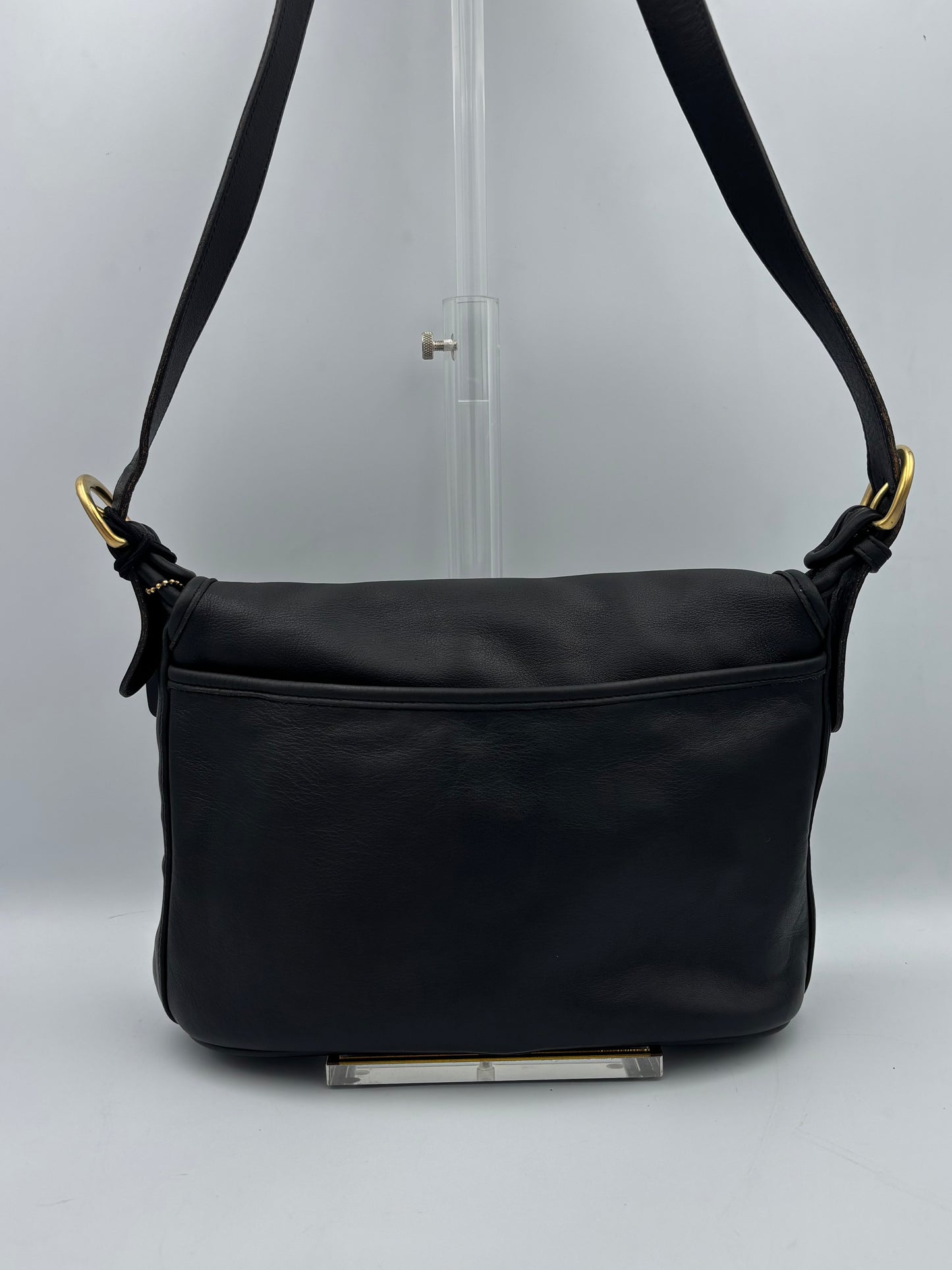 Vintage Coach Fletcher Bag | Style 4150 Leather Crossbody | 1990s Legacy Shoulder Purse