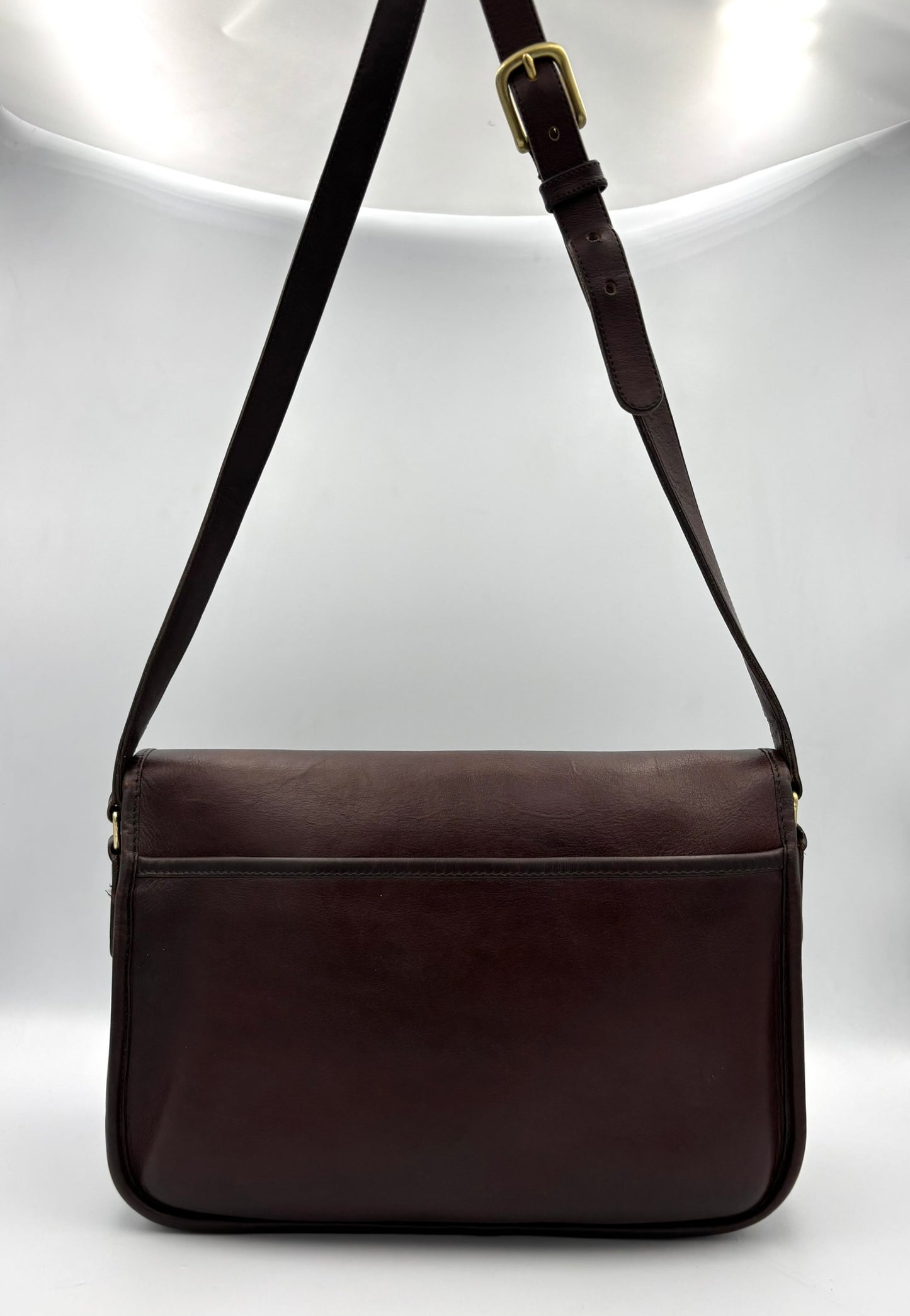 Coach City Brown Leather Vintage