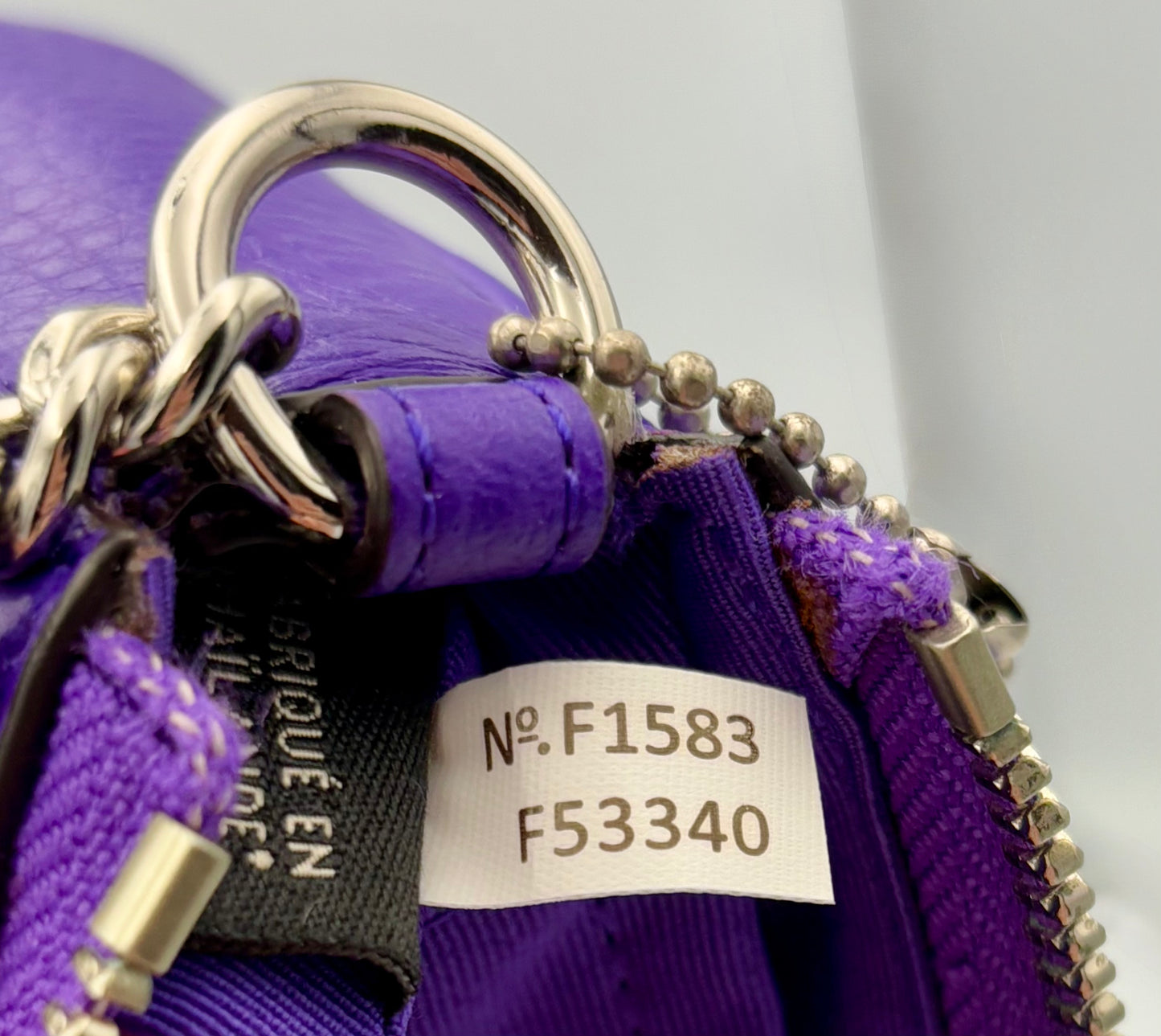 Coach Nolita Purple Mini Shoulder Bag/Large Wristlet - Angelica’s Thrifts