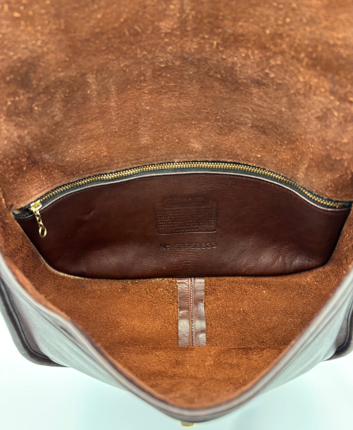 Coach City Brown Leather Vintage