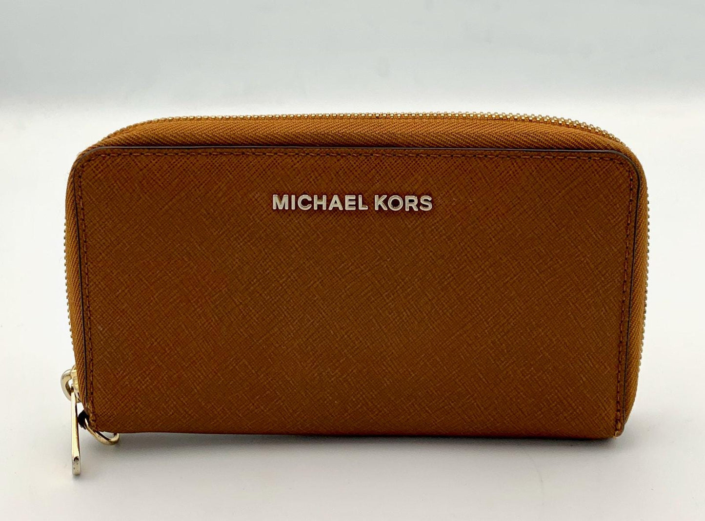 A Classic Essential: Michael Kors Brown Leather Wallet for Everyday Use - Angelica’s Thrifts