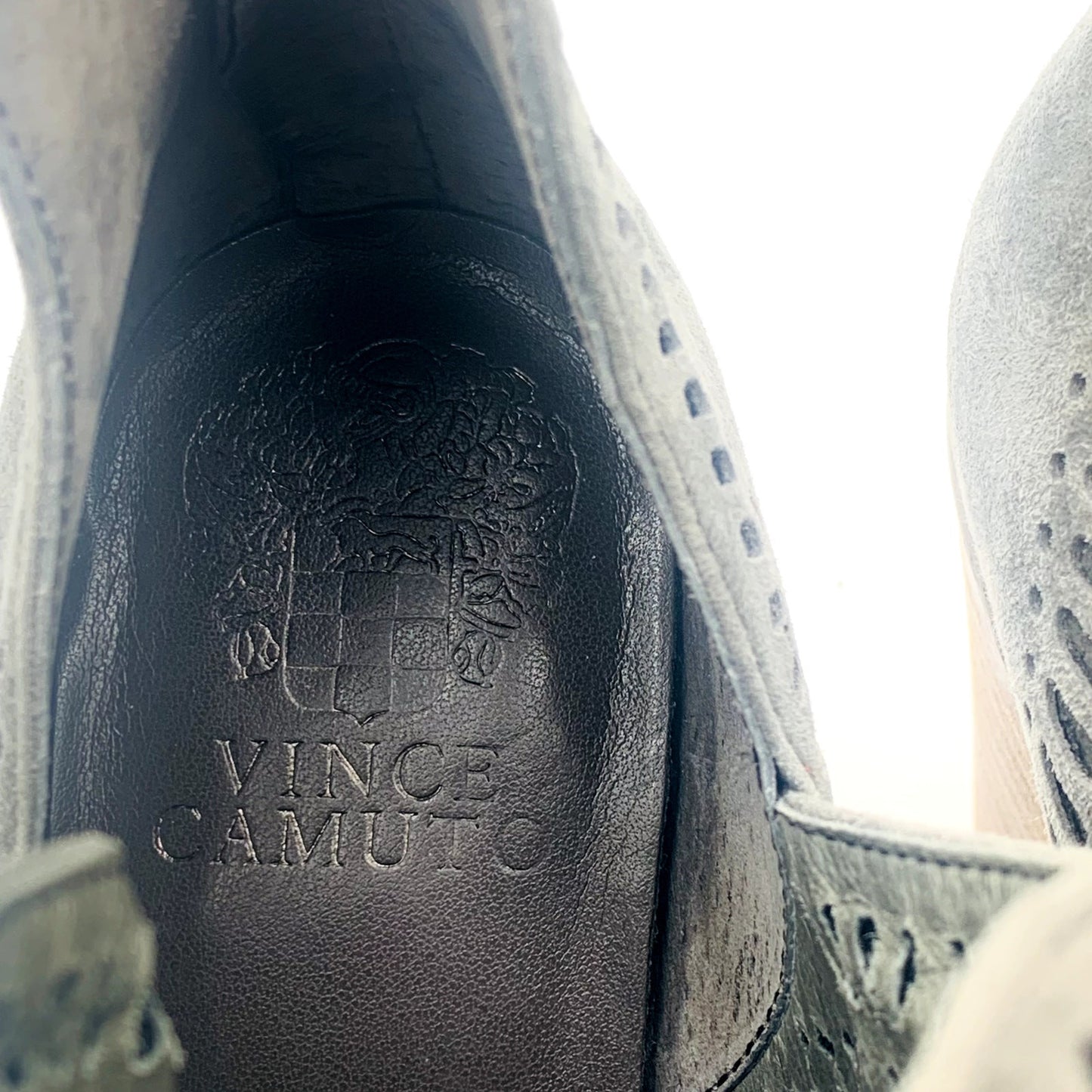 Vince Camuto Grey Women's Heeled Booties Size 8 - Angelica’s Thrifts