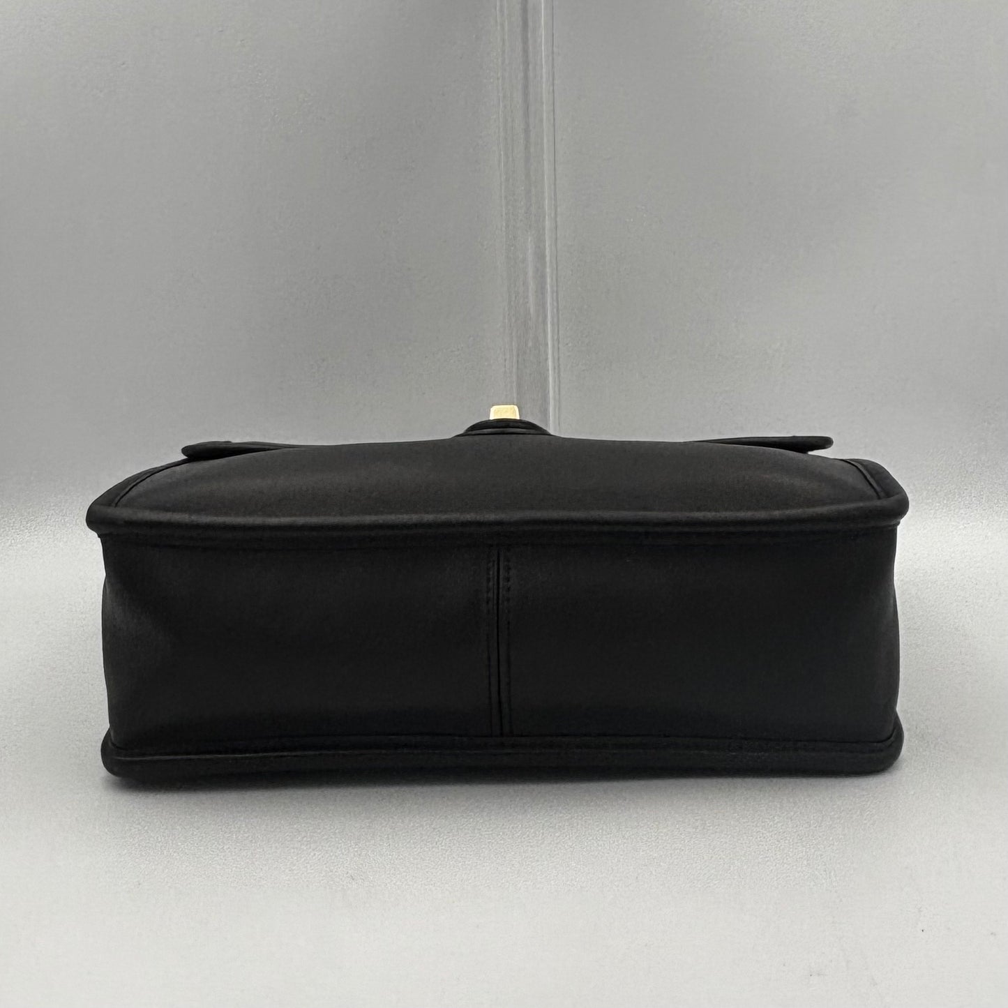 Vintage Coach Willis Bag | Style 9927 | Black Leather Top Handle Satchel | Rare 1990s Legacy Crossbody Purse