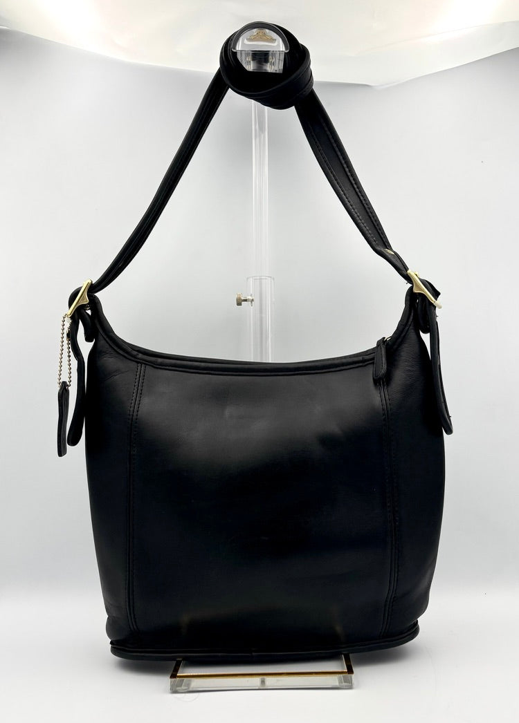 Rare Vintage Coach Legacy Hobo Bag 9816 | 1990s Black Leather Shoulder Bag | Authentic Coach Purse