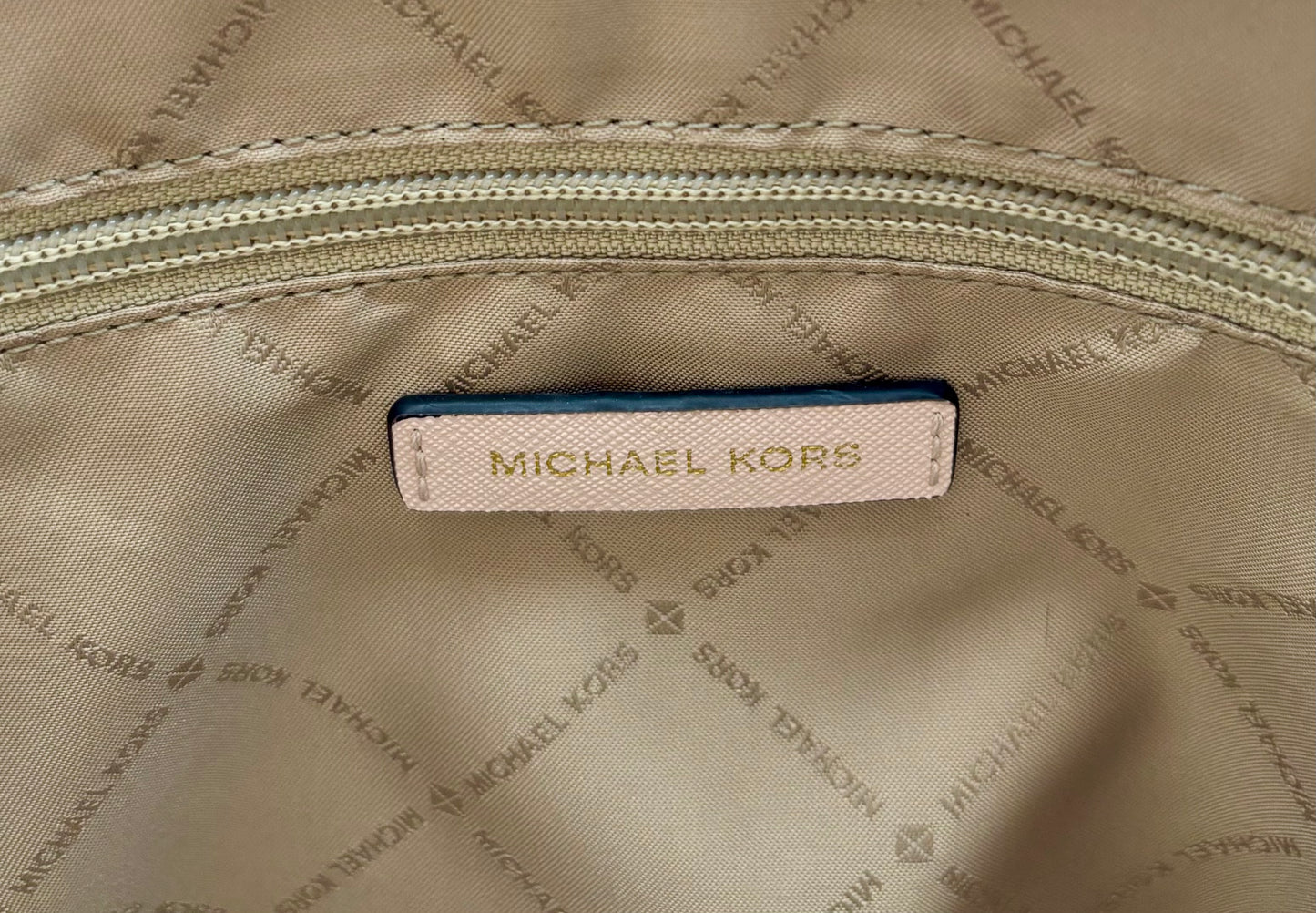 Michael Kors Jet Set Travel Tote | Blush Pink Leather Shoulder Bag | Large Everyday Work Purse | Designer Gift for Her
