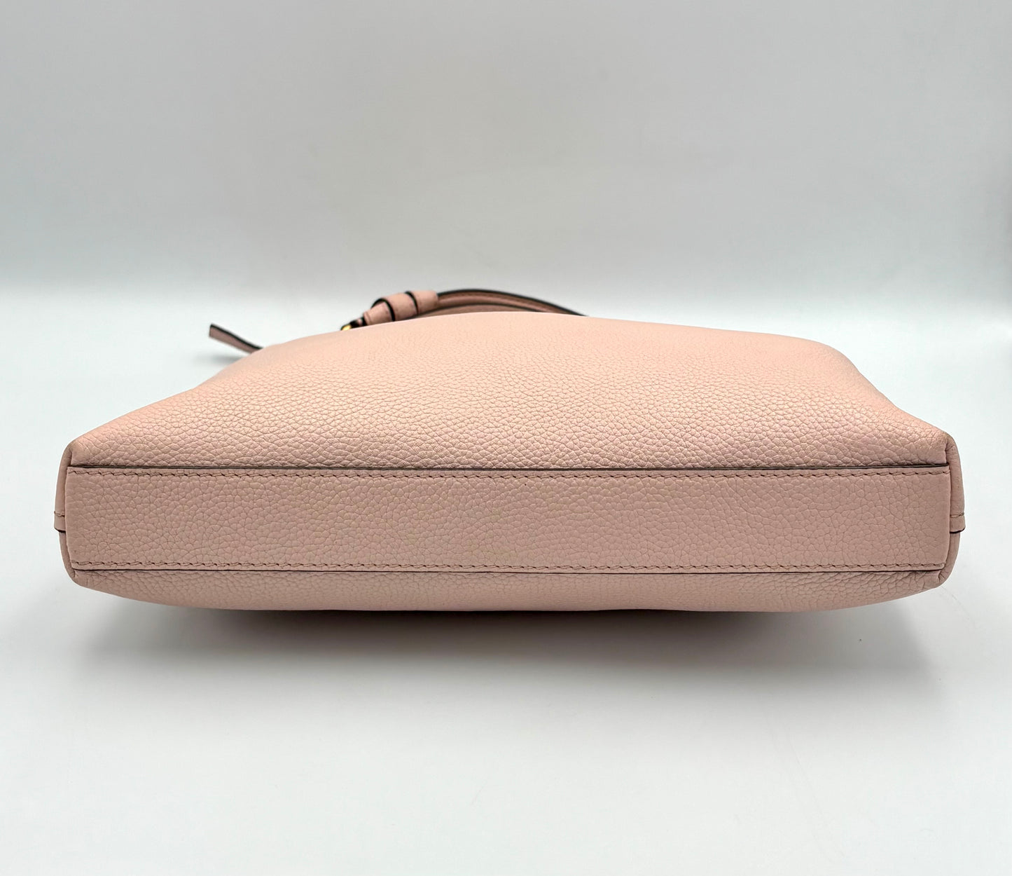 Tory Burch Everly Swingpack | Blush Pink Pebbled Leather | Gold Chain | Authentic Crossbody Bag