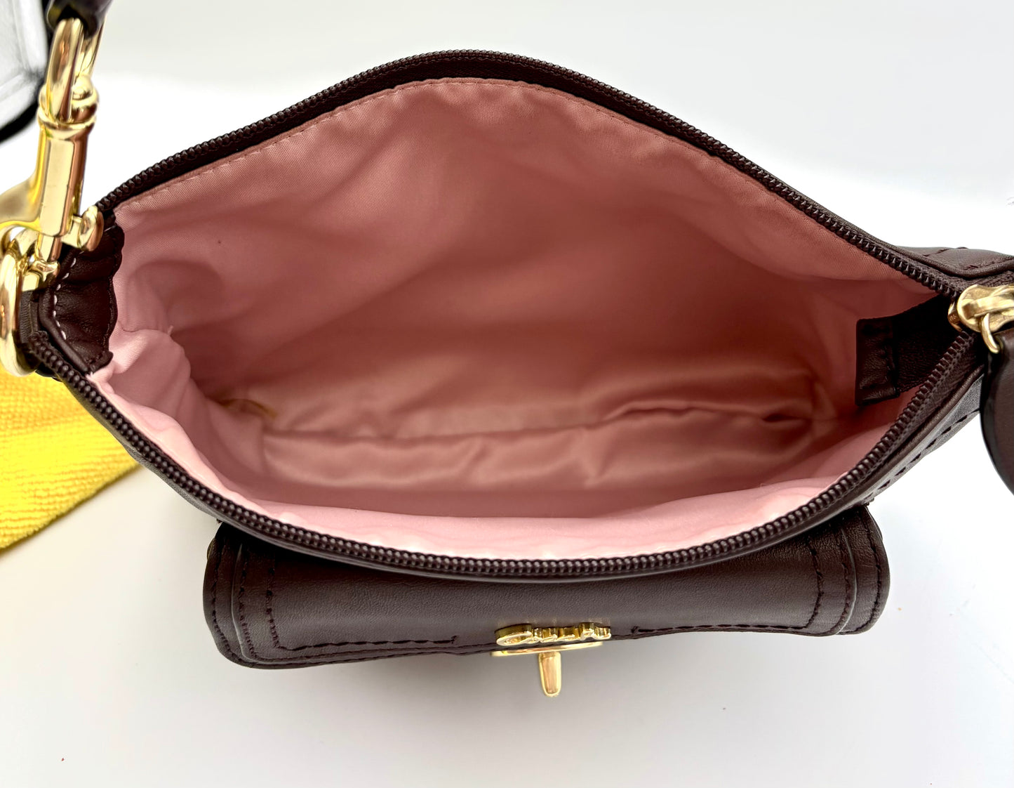 Coach Y2K Penelope Leather Swingpack | Vintage Brown Crossbody Bag | Small Shoulder Purse | Designer Leather Handbag