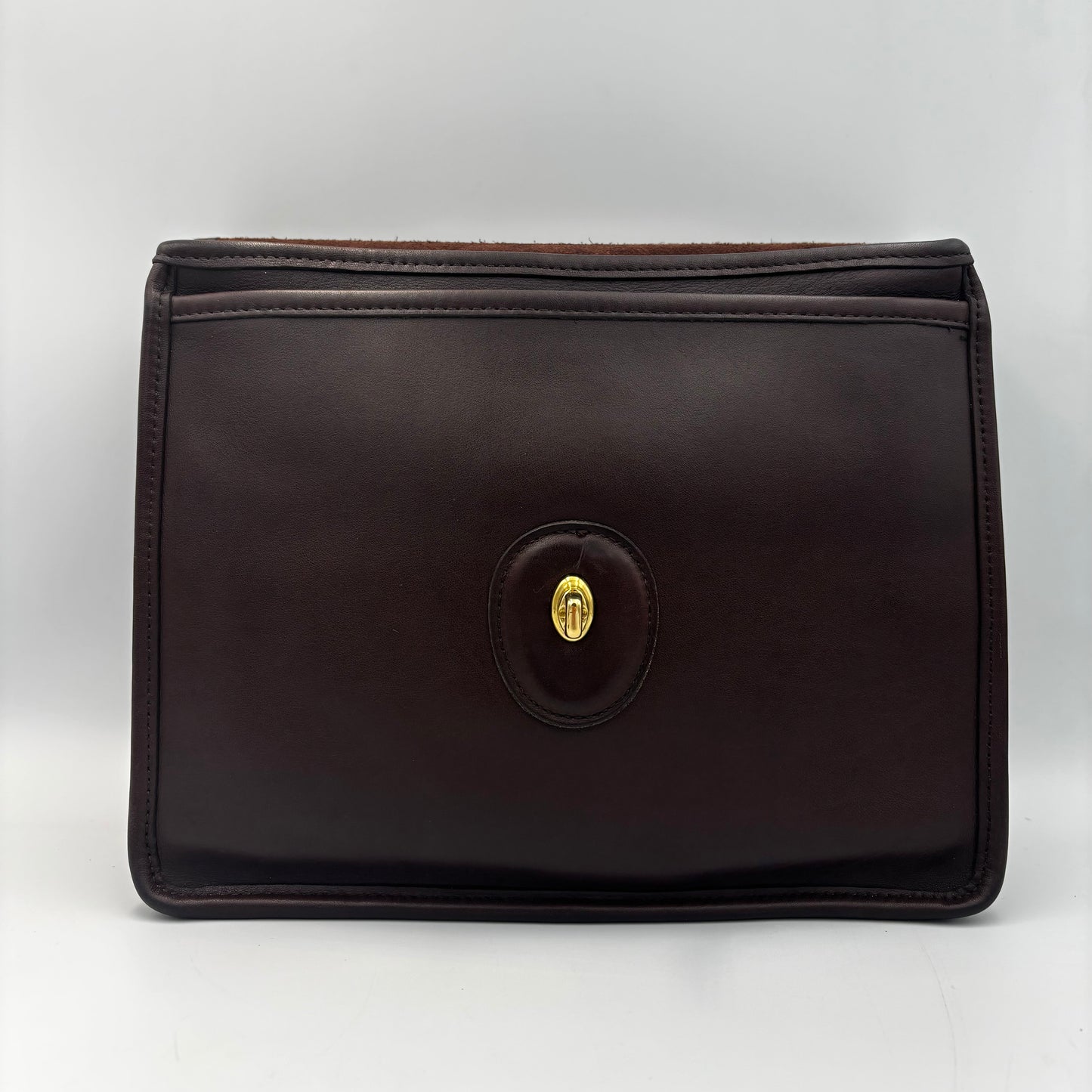 Vintage Coach Willis Bag | Style 9927 | Brown Leather Top Handle Satchel | Rare 1990s Legacy Crossbody Purse