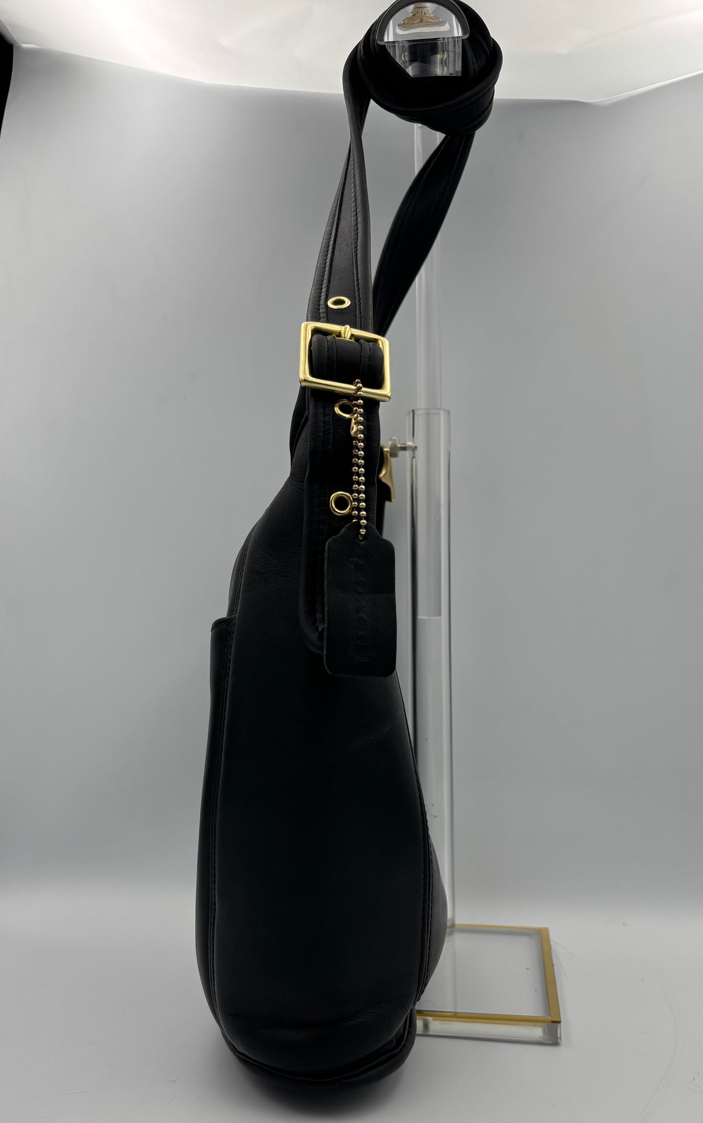 Rare Vintage Coach Legacy Hobo Bag 9816 | 1990s Black Leather Shoulder Bag | Authentic Coach Purse