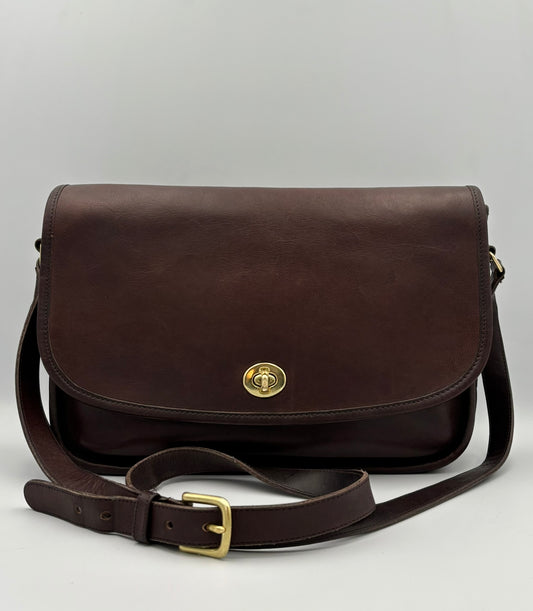 Coach City Brown Leather Vintage