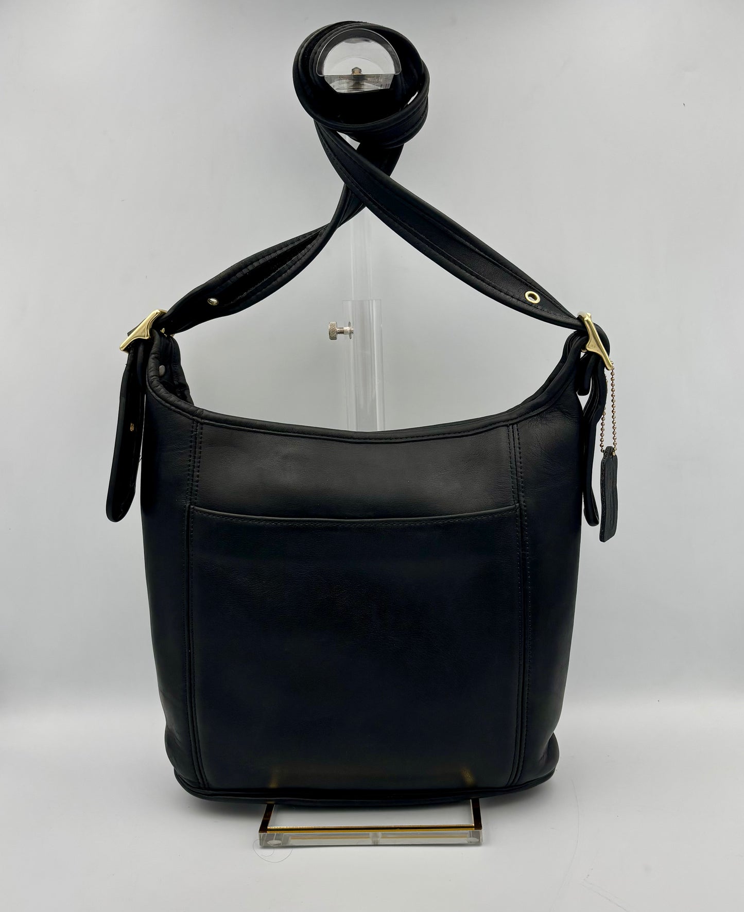 Rare Vintage Coach Legacy Hobo Bag 9816 | 1990s Black Leather Shoulder Bag | Authentic Coach Purse