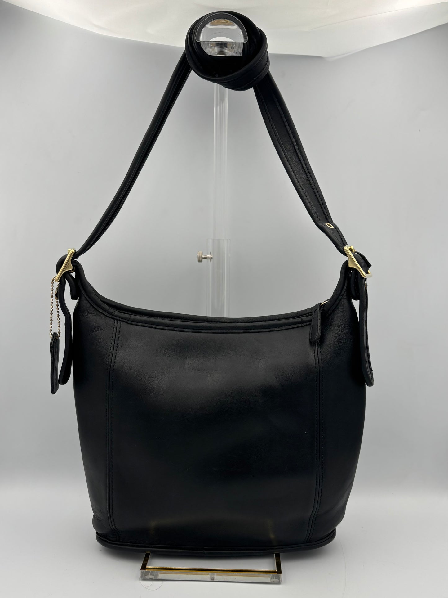 Rare Vintage Coach Legacy Hobo Bag 9816 | 1990s Black Leather Shoulder Bag | Authentic Coach Purse