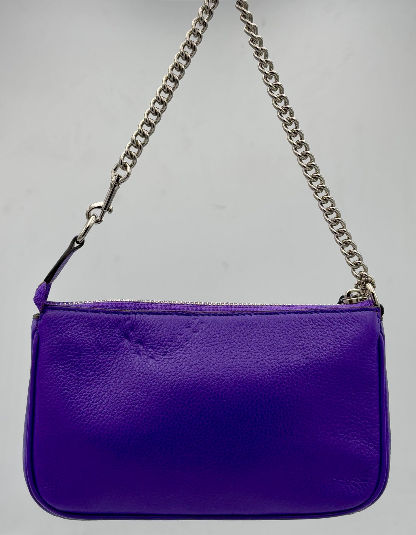 Coach Nolita Purple Mini Shoulder Bag/Large Wristlet