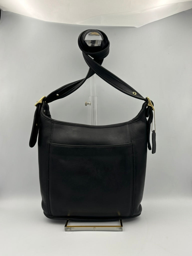 Rare Vintage Coach Legacy Hobo Bag 9816 | 1990s Black Leather Shoulder Bag | Authentic Coach Purse