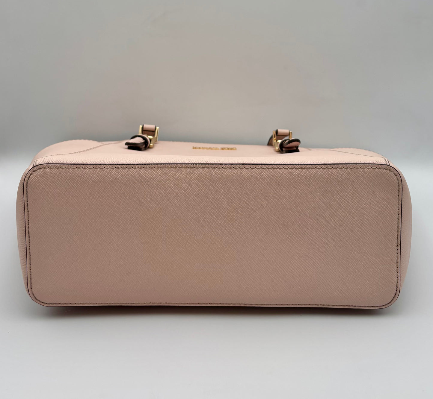 Michael Kors Jet Set Travel Tote | Blush Pink Leather Shoulder Bag | Large Everyday Work Purse | Designer Gift for Her