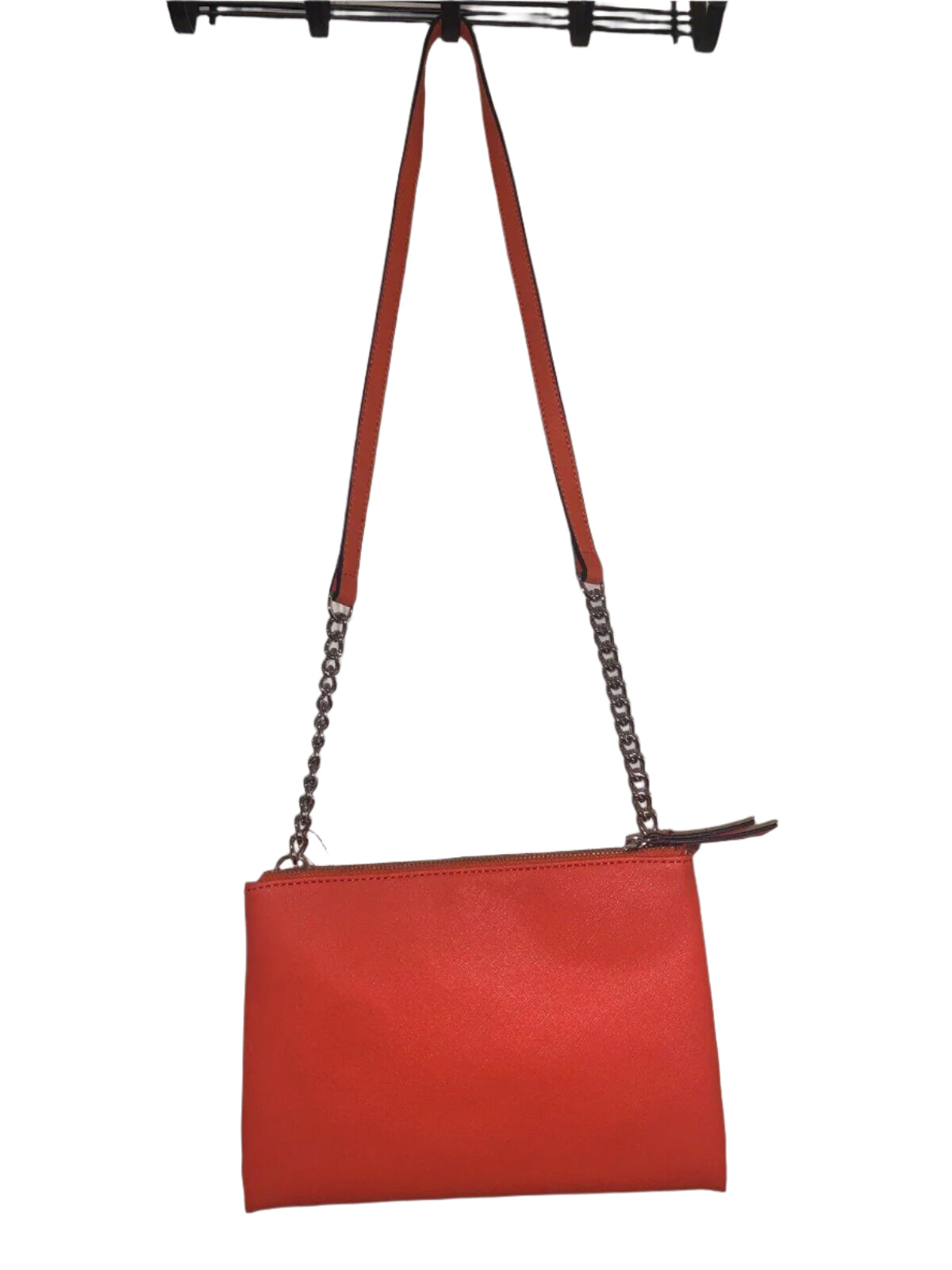 New w/ Tag Guess Womens Kalei Tangerine Mini Double Zip Crossbody Bag - Angelica’s Thrifts